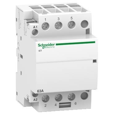 Schneider Electric - A9C20863 - contactor iCT 63A 3ND 220/240V 50Hz 
