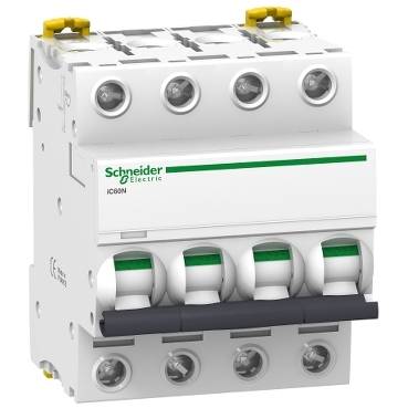 Schneider Electric - A9F74425 - iC60N - intreruptor automat miniatura - 4P - 25A - curba C