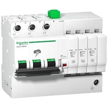 Schneider Electric - A9L16296 - iQuick PRD20r descarcator modular - 3 poli - 350V - cu transfer la distanta