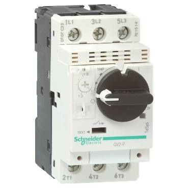 Schneider Electric - GV2P10 - disjunctor motor GV2-P - 4...6,3 A - 3 3d - unit decl. termomagnetica