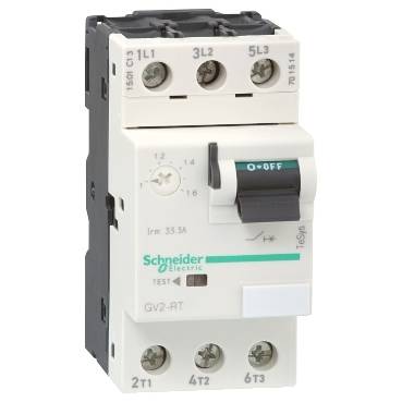 Schneider Electric - GV2RT03 - disjunctor motor GV2-RT - 0,25...0,4 A - 3 3d - unit decl. termomagnetica