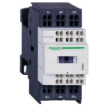 Schneider Electric - LC1D093BD - contactor TeSys LC1-D - 3 poli - AC-3 440 V 9 A - bobina 24V c.c.