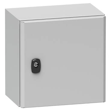 Schneider Electric - NSYS3D121030 - Spacial S3D plain door w/o mount.plate. H1200xW1000xD300 IP66 IK10 RAL7035.