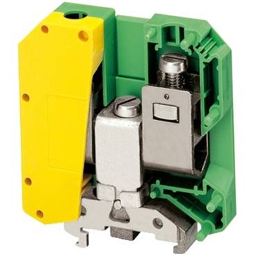 Schneider Electric - NSYTRV502PE - Linergy earth terminal block - 50mmp 150A single-level 1x1 screw - green-yellow (multiplu comanda: 10 buc)