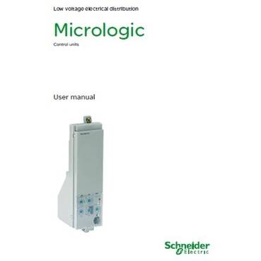 Schneider Electric - 33077 - user manual - for Micrologic 2.0/5.0 - English (multiplu comanda: 15 buc)