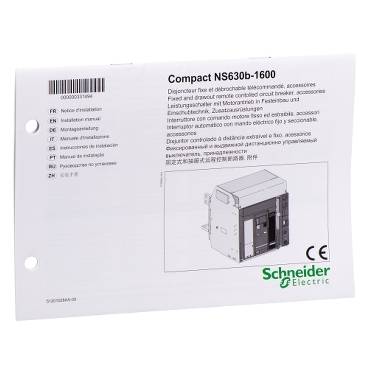 Schneider Electric - 33149 - user manual - for NS630B/1600