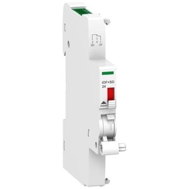 Schneider Electric - A9A26897 - Contact auxiliar iOF+SD - 24V DC with Ti24 interface