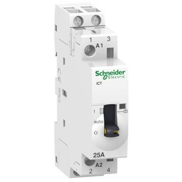 Schneider Electric - A9C21132 - contactor iCT comanda manuala 25A 2ND 24V 50Hz 
