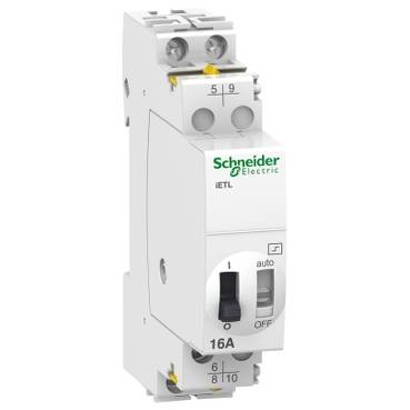 Schneider Electric - A9C32816 - extensie iETL iTL 16- 2P - 1I/D+1ND -16A - bob, 110 Vcc - 230...240 Vca 50/60Hz