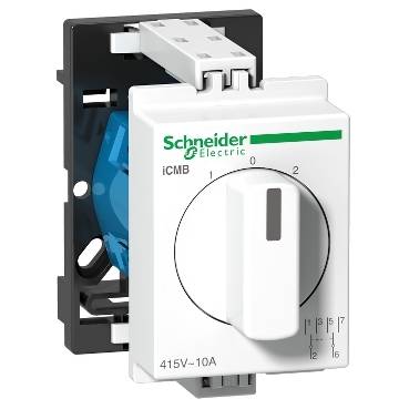 Schneider Electric - A9E15120 - 2 pole switch iCMB 10 A 10A 2P U 415V CA