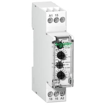 Schneider Electric - A9E16069 - blinking relay iRTL - 1C/O - Uc 24-240 VAC/24VDC
