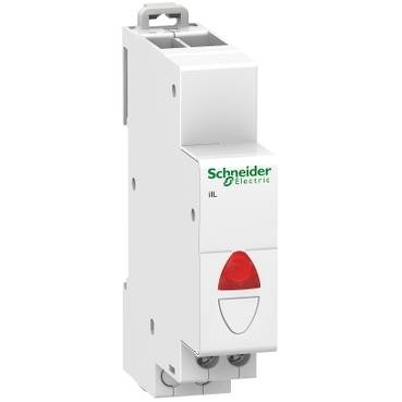 Schneider Electric - A9E18320 - Acti9 iIL indicator luminos simplu - Rosu - 110-230 Vca
