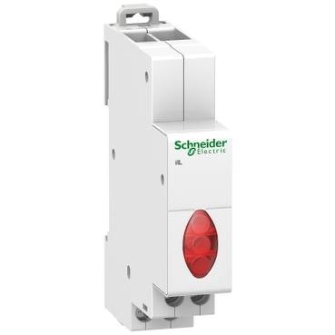 Schneider Electric - A9E18327 - Acti9 iIL indicator luminos trifazat - Rosu - 230-400 Vca
