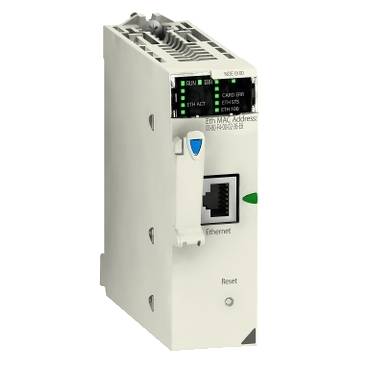 Schneider Electric - BMXNOE0100 - modul Ethernet M340 - card de memorie Flash - 1 x RJ45 10/100