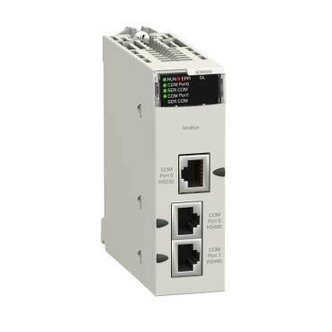 Schneider Electric - BMXNOM0200 - Serial link module with 2 RS-485/232 ports in Modbus and Character mode
