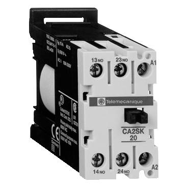 Schneider Electric - CA2SK20P7 - contactor - TeSys K, D, S - CA2-SK - 2 NO - instantaneu - 10 A - 230 V c.a.