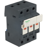 Schneider Electric - DF103V - TeSyS fuse-disconnector 3P 32A - fuse size 10 x 38 mm - blown fuse indicator