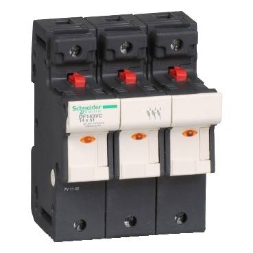 Schneider Electric - DF143VC - TeSyS fuse-disconnector 3P 50A - fuse size 14 x 51 mm