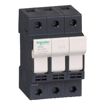 Schneider Electric - DF83 - TeSyS fuse-disconnector 3P 25A - fuse size 8.5 x 31.5 mm