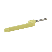 Schneider Electric - DZ5CA002 - pini simpli pentru cablare - mediu - 0,25 mmp - galben (multiplu comanda: 1000 buc)