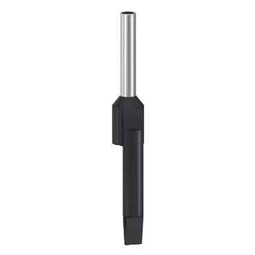 Schneider Electric - DZ5CA015 - pini simpli pentru cablare - mediu - 1,5 mmp - negru (multiplu comanda: 100 buc)