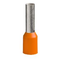 Schneider Electric - DZ5CE042 - pini simpli pentru cablare- mediu - 4 mmp - portocaliu (multiplu comanda: 100 buc)