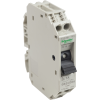 Schneider Electric - GB2CD06 - TeSys GB2 - thermal-magnetic circuit breaker - 1P + N - 1 A - Id = 14 A 