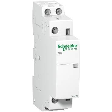 Schneider Electric - GC1611M5 - TeSys GC - modular contactor - 16 A - 1 NO + 1 NC - coil 220...240 V AC