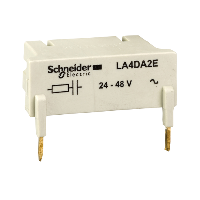 Schneider Electric - LA4DA2E - modul supresor - TeSys D - circuit RC - 24...48 V c.a.