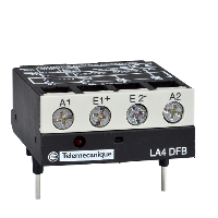 Schneider Electric - LA4DFB - modul amplificator de interfata TeSys - releu - 24 V c.c./250 V c.a.