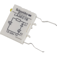 Schneider Electric - LA4KC1B - modul supresor - diode - 12...24 V c.c.