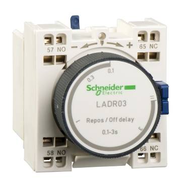 Schneider Electric - LADR23 - bloc de contacte auxiliar TeSys - 1 NO + 1 NC - borne cu arc