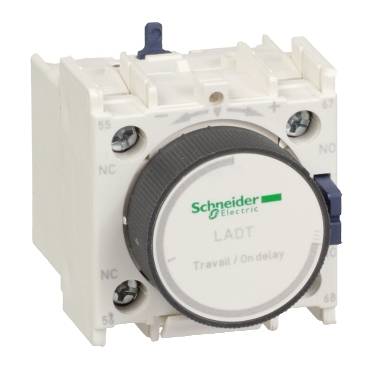 Schneider Electric - LADT0 - bloc de contacte auxiliar TeSys - 1 NO + 1 NC - borne tip clema cu surub