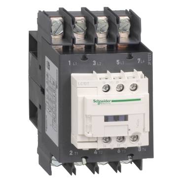 Schneider Electric - LC1DT60AM7 - TeSys D contactor - 4P(4 NO) - AC-1 - <= 440 V 60 A - 220 V AC 50/60 Hz coil