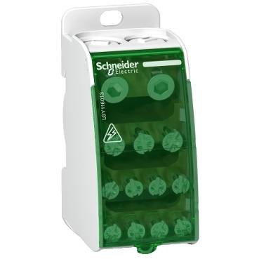 Schneider Electric - LGY116013 - Linergy DS - screw distribution block 1P - 160A - 13 holes
