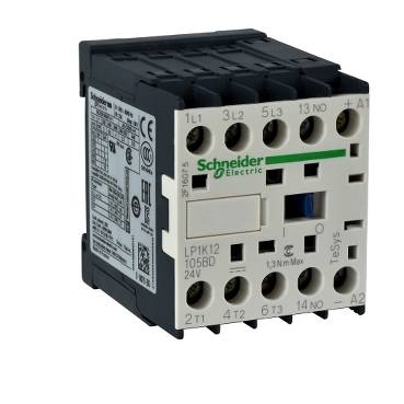 Schneider Electric - LP1K090085MD - TeSys K contactor - 4P (2 NO + 2 NC) - AC-1 <= 440 V 20 A - 220 V DC coil