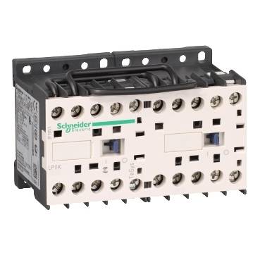 Schneider Electric - LP5K0601BW3 - TeSys K reversing contactor - 3P - AC-3 <= 440 V 6 A - 1 NC - 24 V DC coil