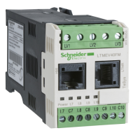 Schneider Electric - LTMR100EBD - controler motor LTM R TeSys T - 24 V c.c. 100 A pentru TCP/IP Ethernet