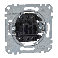 Schneider Electric - MTN311300 - Rocker switch insert 16 A, one-way, 3-pole, screw terminals