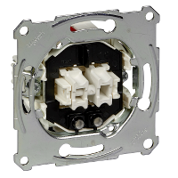 Schneider Electric - MTN3135-0000 - intrerupator bipolar, incastrat, indic.luminos, 10 AX, 250 V c.a., fara suruburi