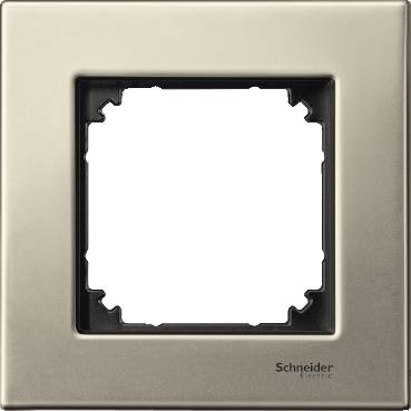 Schneider Electric - MTN403105 - rama metal, 1 aparat, Titan, M-Elegance