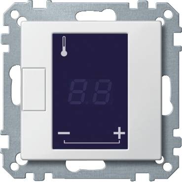 Schneider Electric - MTN5775-0000 - Universal temperature control insert with touch display, AC 230 V, 16 A 