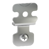 Schneider Electric - NSYAEFPFXSC - Set of 4 wall fixing lugs, made of stainless steel. For Spacial S3D enclosure