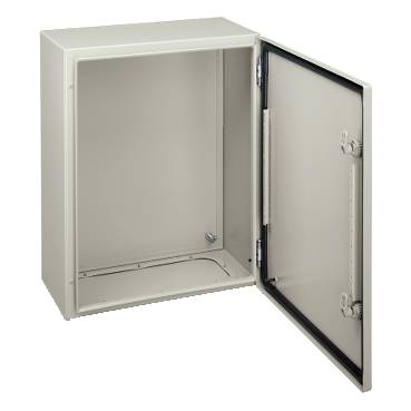 Schneider Electric - NSYCRN106300P - Spacial CRN plain door with mount.plate. H1000xW600xD300 IP66 IK10 RAL7035..