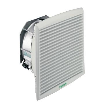 Schneider Electric - NSYCVF560M230PF - ClimaSys forced vent. IP54, 560m3/h, 230V, with outlet grille and filter G2