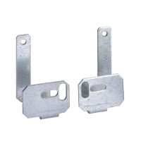 Schneider Electric - NSYEDCOS - Set of 2 brackets for earthing collector bar for Spacial WM enclosures.