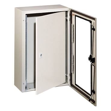 Schneider Electric - NSYPIN108 - Internal door for Spacial WM encl.H1000xW800 steel, RAL7035.Adjustable in depth
