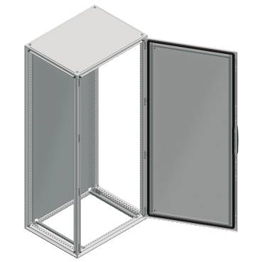 Schneider Electric - NSYSF201050P - Spacial SF enclosure with mounting plate - assembled - 2000x1000x500 mm