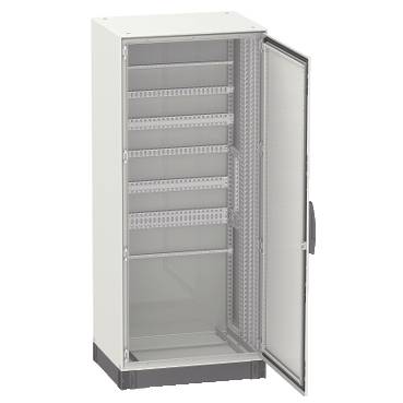 Schneider Electric - NSYSM14840P - Spacial SM compact enclosure with mounting plate - 1400x800x400 mm