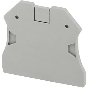 Schneider Electric - NSYTRAC22 - NSYTR end cover for screw single-level terminal block 1x1 - 2.5 to 10mmp